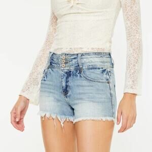 KanCan NWT Tilly High Waisted Denim Shorts